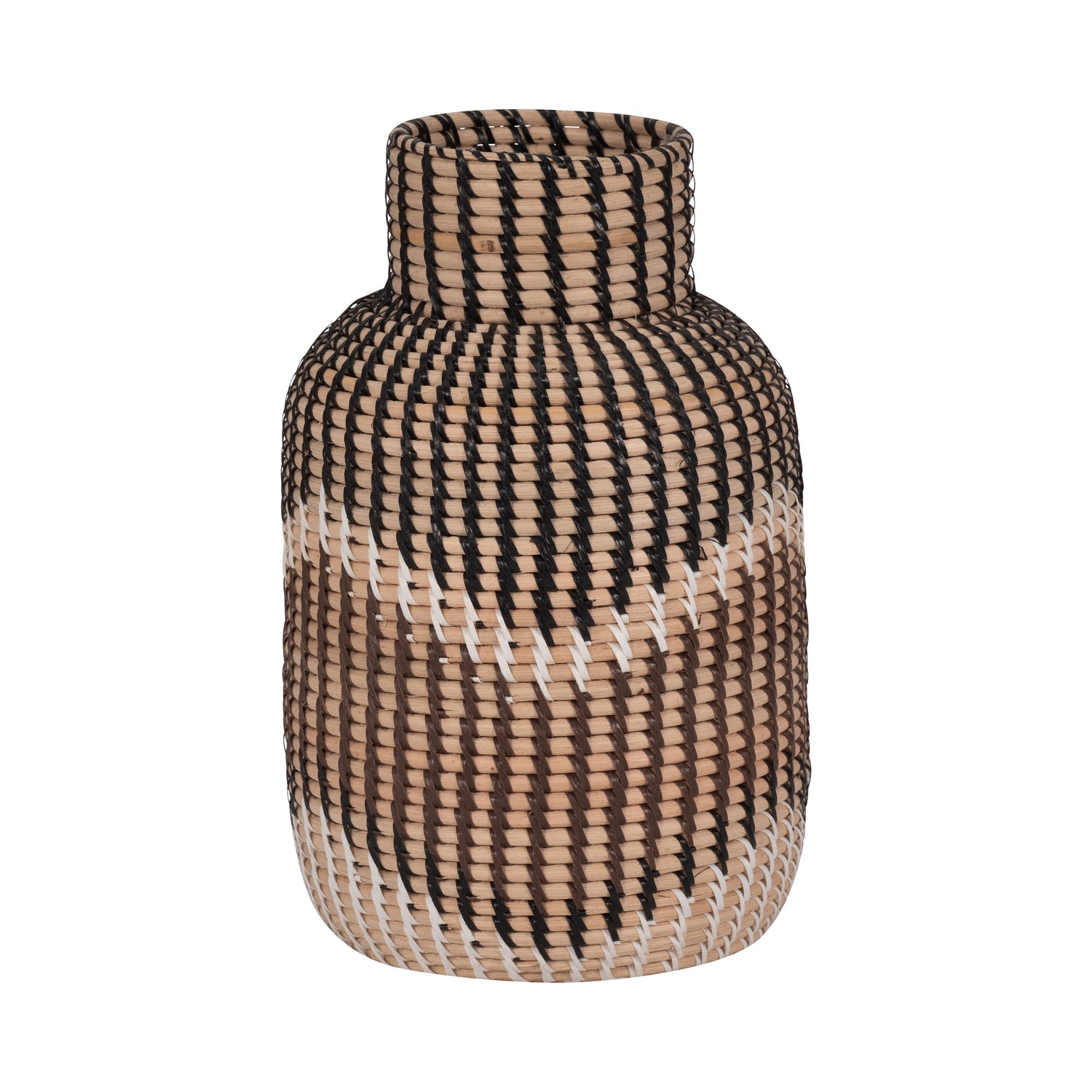 Rattan Woven Vase - Multi