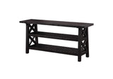 7YC923 Yosemite Solid Wood Console Table In Cafe