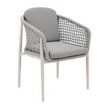 Rhodes - Outdoor Patio Dining Chair (Set of 2) - Light Gray