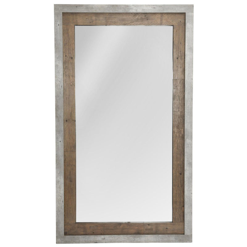Charlotte - Mirror - Natural / Weathered Cement