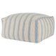 Poufs - Delgada Pouf - Natural / Blue