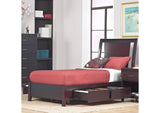 NV23D6 Nevis Low Profile Storage Bed In Espresso
