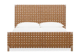 NSPVK6 Dorsey Woven Panel Bed In Granola And Ginger