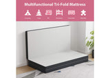 DM1004-F Hollyhock 4" Full Tri-Fold Memory Foam Topper