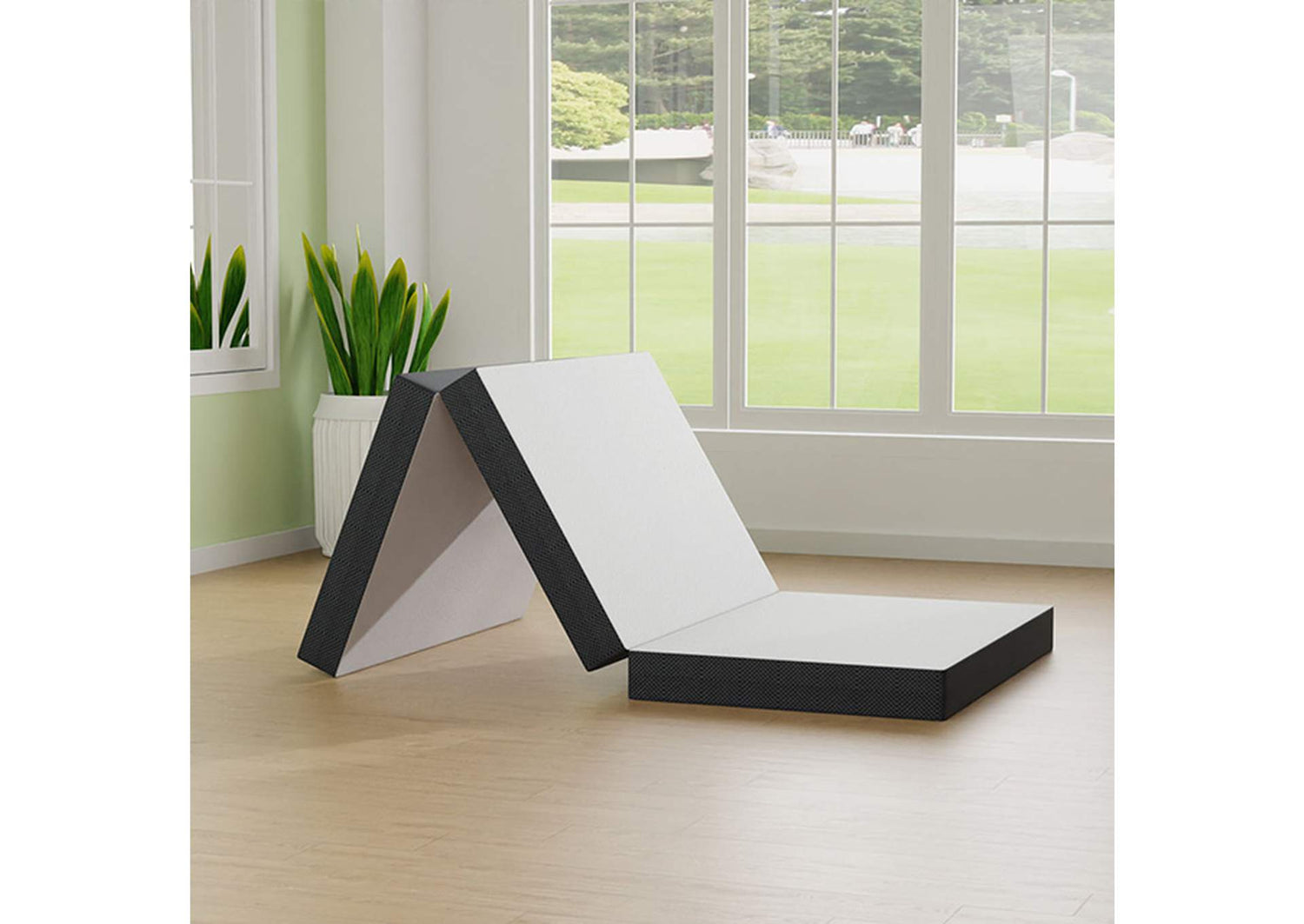 Hollyhock 4" Twin XL Tri-Fold Memory Foam Topper