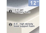 DM540-CK Artemisia 12" Memory Foam Mattress