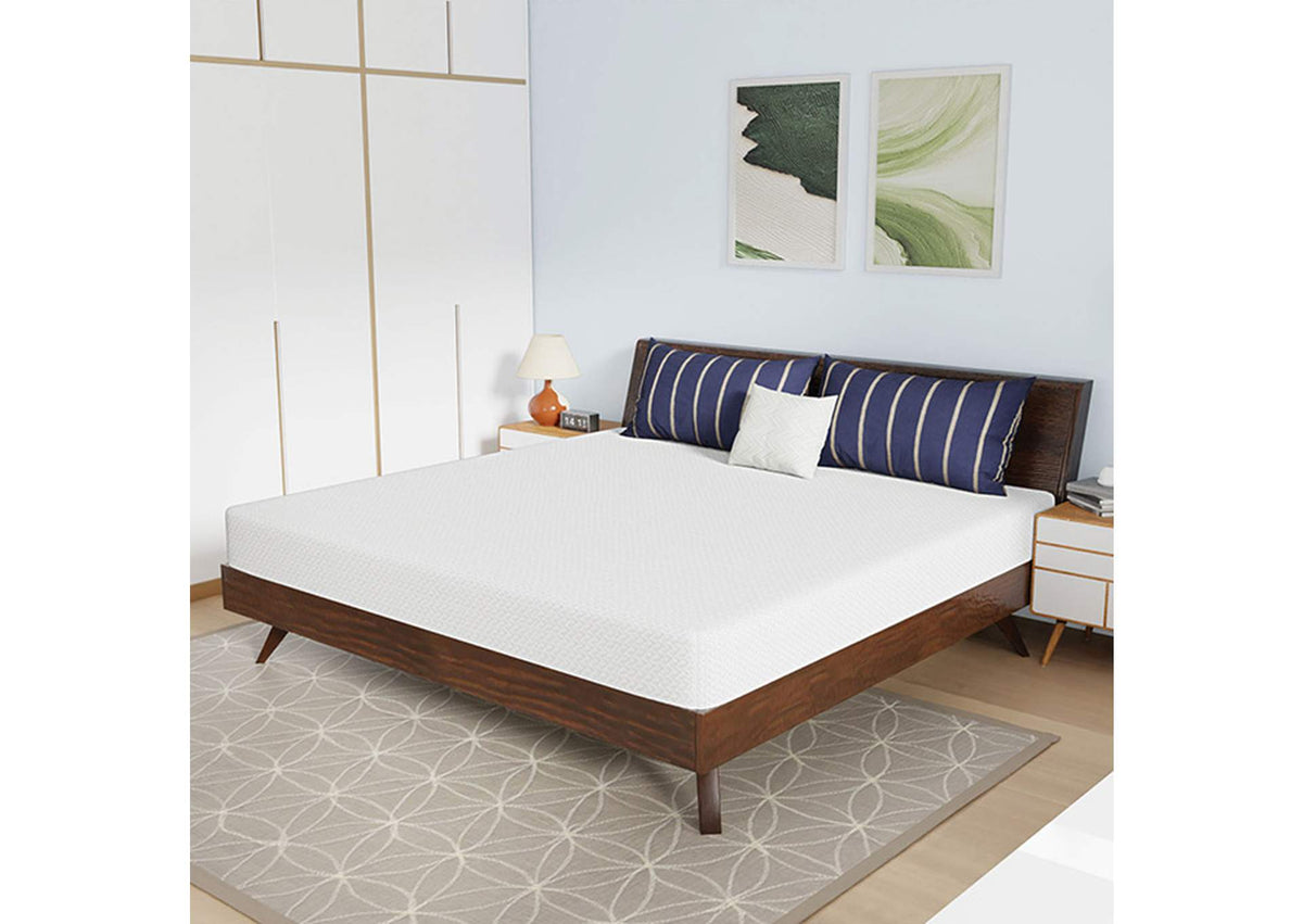 Nasturtium 8" E.King Bamboo Charcoal Infused Memory Foam