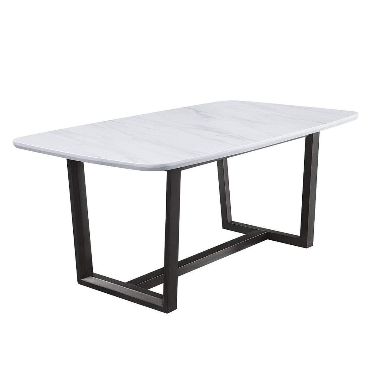 DN00059 Madan Dining Table with Marble Top