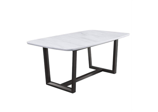 DN00059 Madan Dining Table with Marble Top