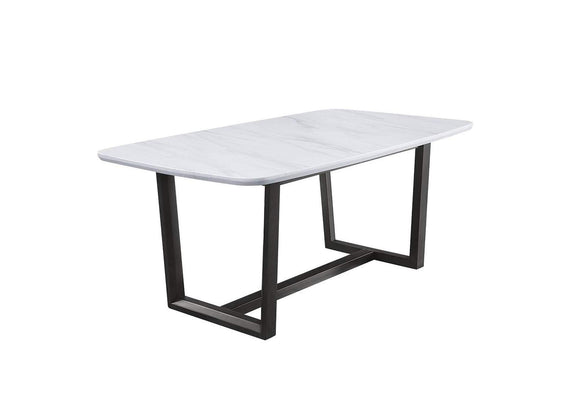 DN00059 Madan Dining Table with Marble Top
