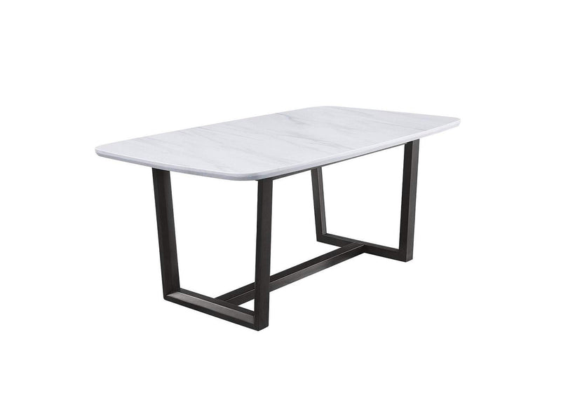 DN00059 Madan Dining Table with Marble Top