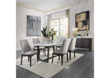 DN00059 Madan Dining Table with Marble Top