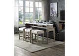 DN00089 Wandella 4Pc Pack Counter Height Table Set with USB