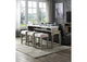 DN00089 Wandella 4Pc Pack Counter Height Table Set with USB