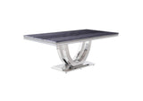 DN00221 Cambrie Dining Table with Engineered Stone Top