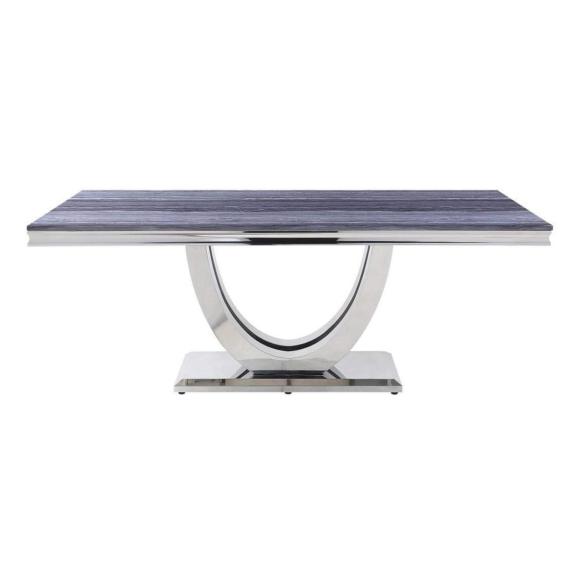 DN00221 Cambrie Dining Table with Engineered Stone Top