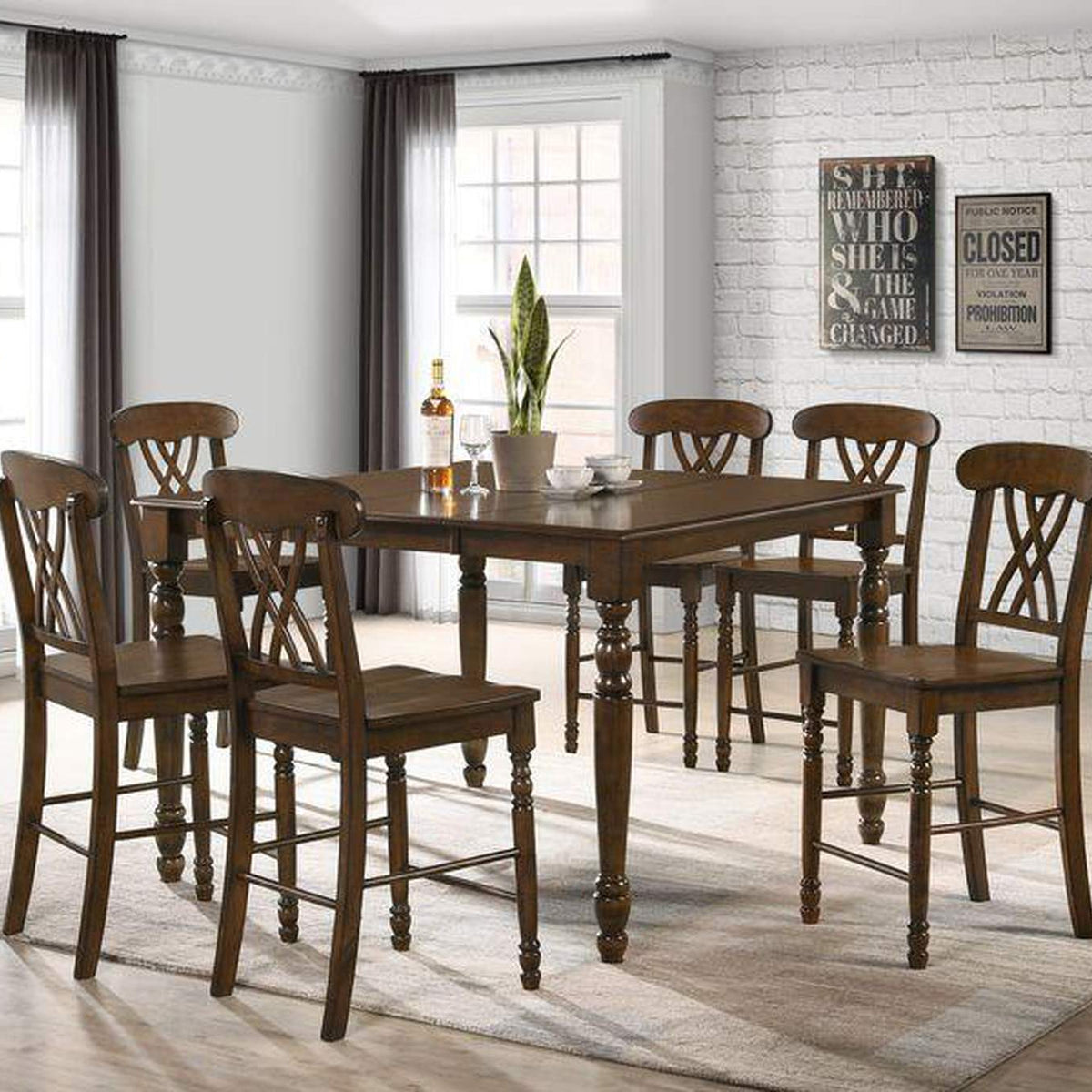 DN00623 Dylan Counter Height Chair - Set of 2