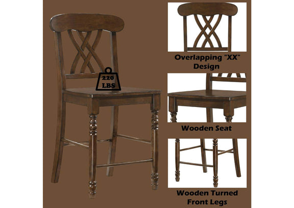 DN00623 Dylan Counter Height Chair - Set of 2