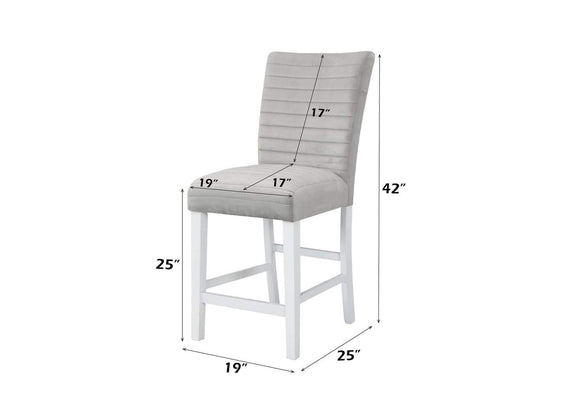 DN00818 Elizaveta Counter Height Chair - Set of 2