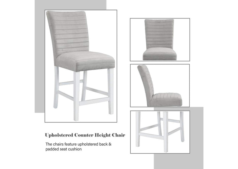DN00818 Elizaveta Counter Height Chair - Set of 2
