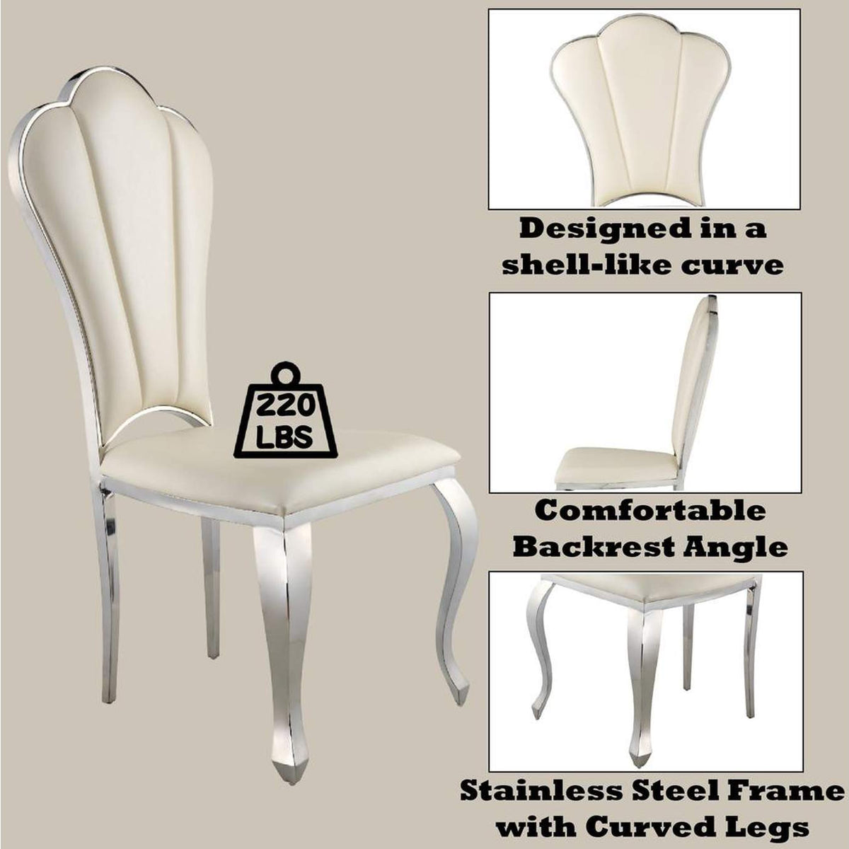 DN00926 Cyrene Side Chair - Set of 2