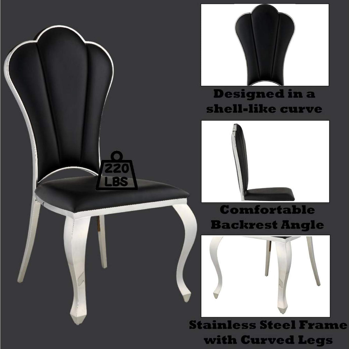 DN00927 Cyrene Side Chair - Set of 2