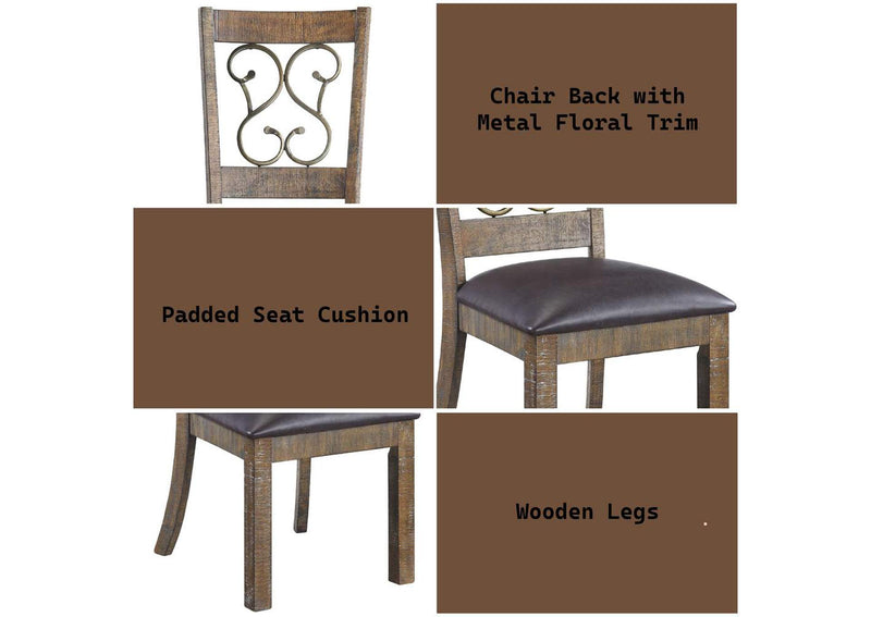 DN00981 Raphaela Side Chair - Set of 2
