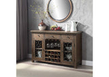 DN00983 Raphaela Server with Cup Holder and Wine Rack