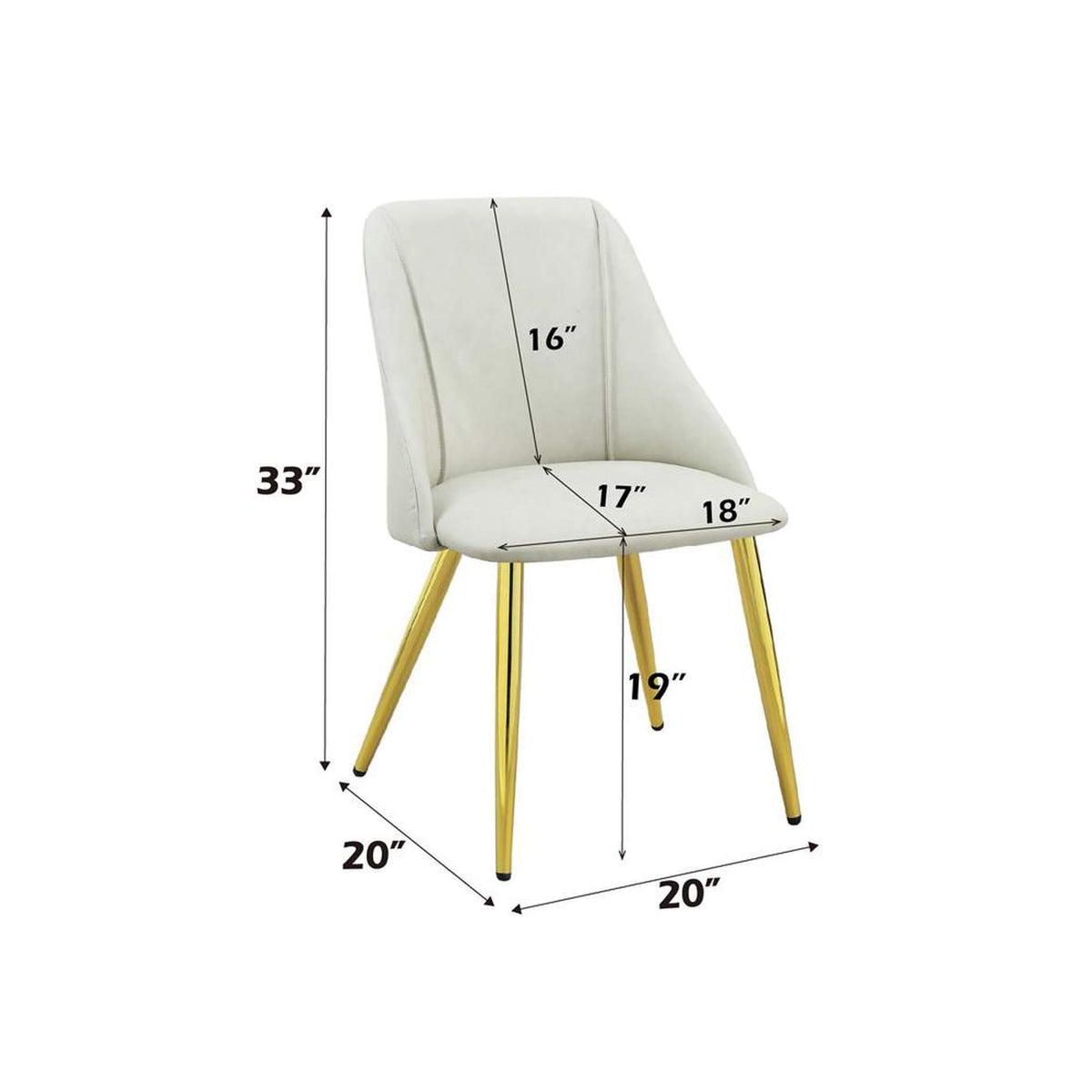 DN01259 Gaines Side Chair - Set of 2