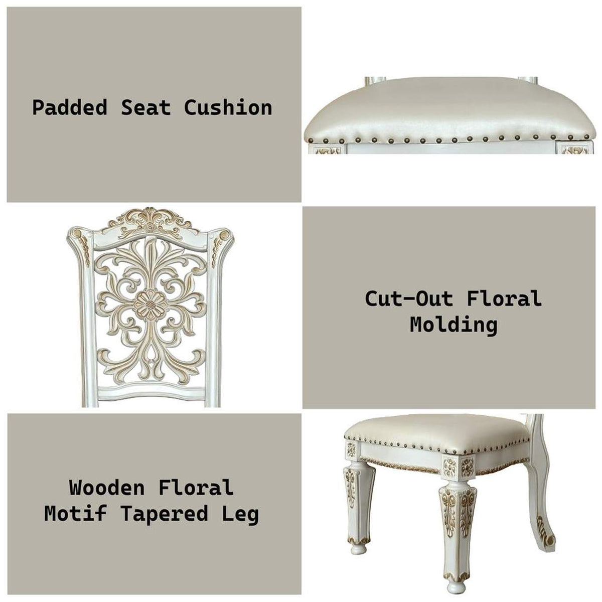 DN01347 Vendome Side Chair - Set of 2