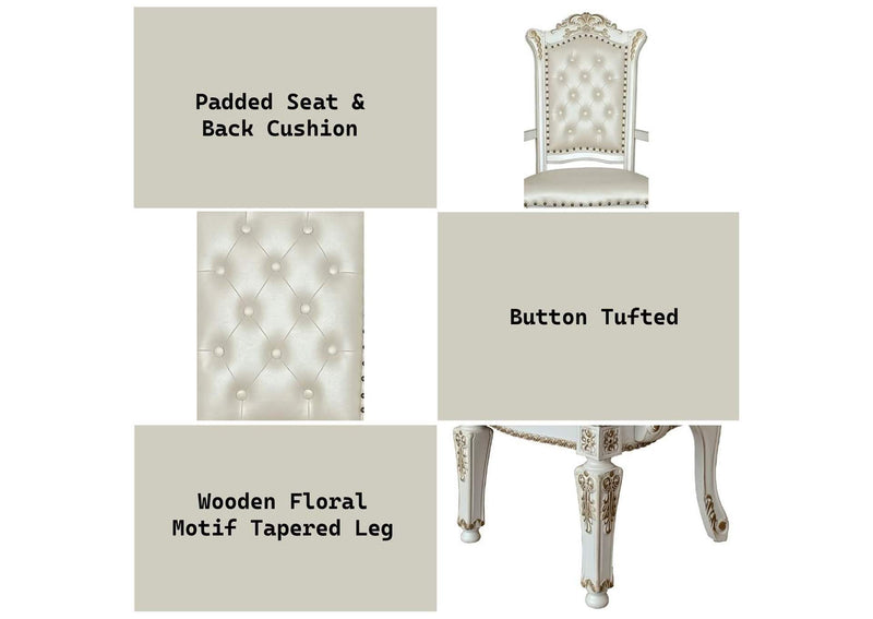 DN01349 Vendome Arm Chair - Set of 2