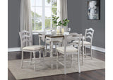 DN01439 Bettina 5Pc Pack Counter Height Table Set