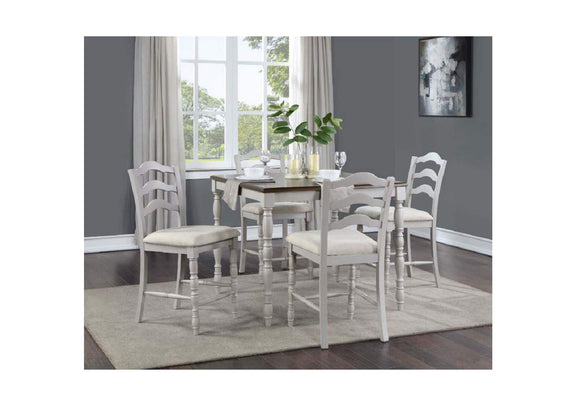 DN01439 Bettina 5Pc Pack Counter Height Table Set