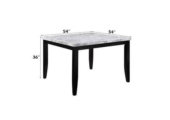 DN01444 Hussein Counter Height Table with Marble Top
