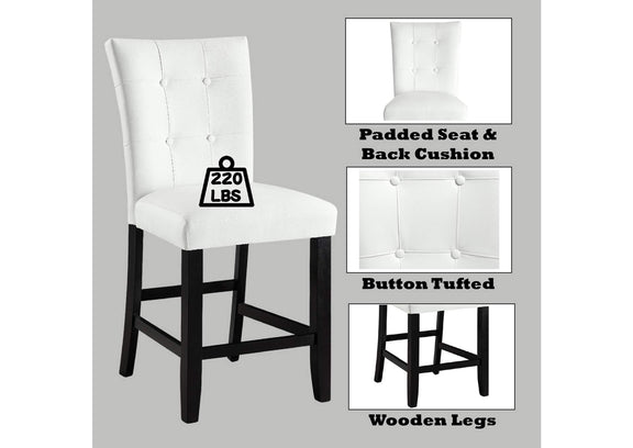 DN01445 Hussein Counter Height Chair - Set of 2