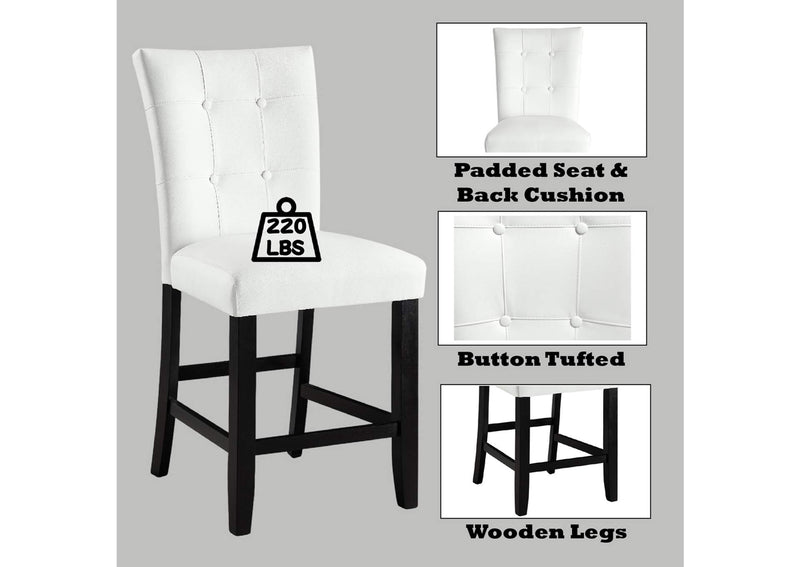 DN01445 Hussein Counter Height Chair - Set of 2