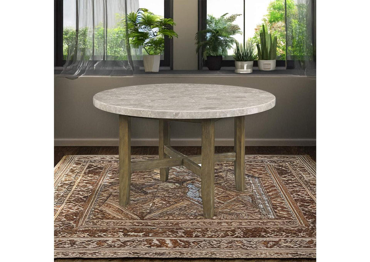DN01449 Karsen Dining Table with Marble Top