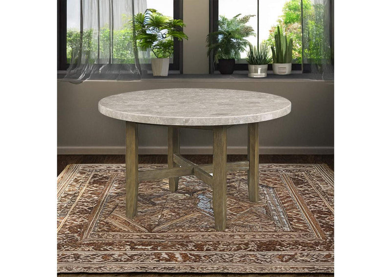 DN01449 Karsen Dining Table with Marble Top