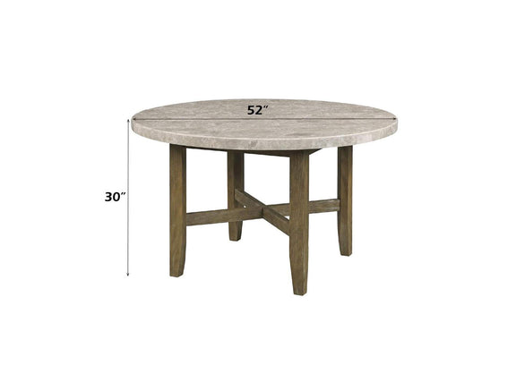 DN01449 Karsen Dining Table with Marble Top
