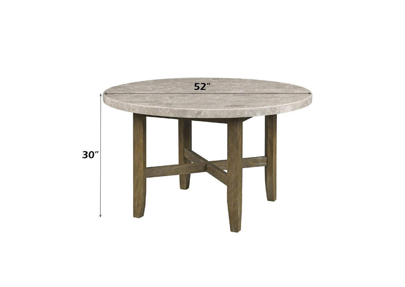 DN01449 Karsen Dining Table with Marble Top