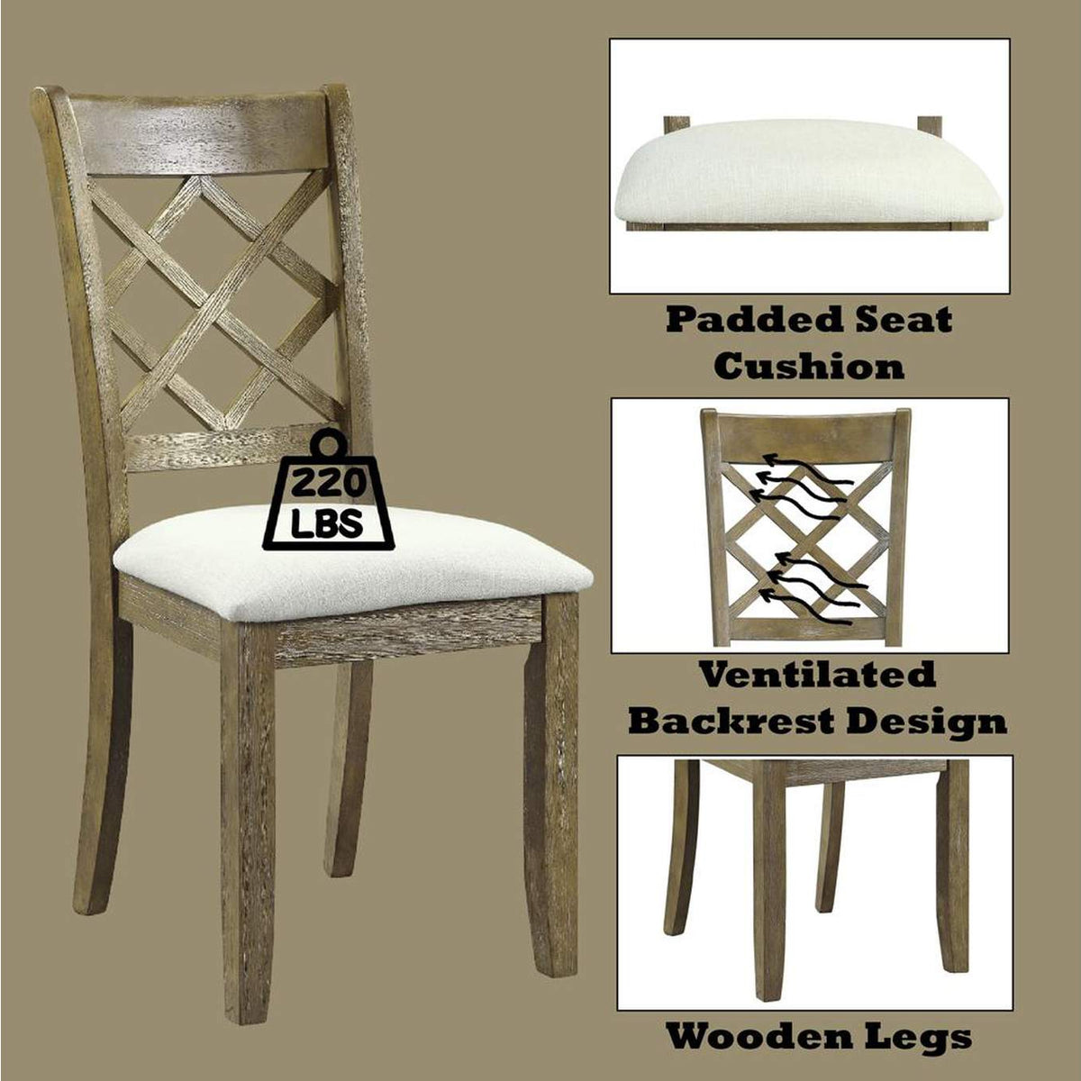 DN01450 Karsen Side Chair - Set of 2