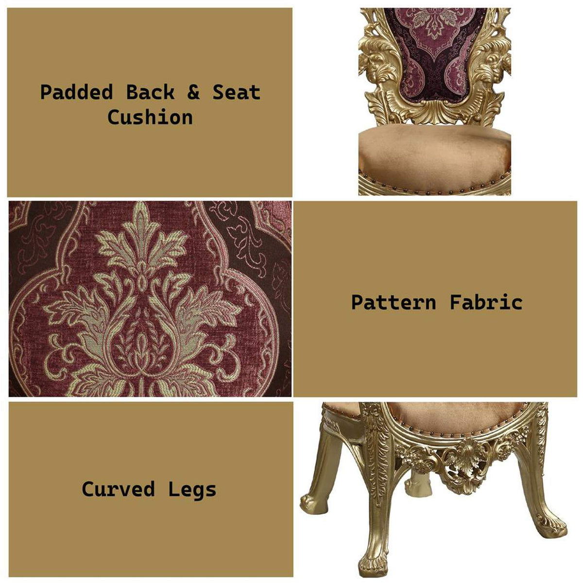 DN01471 Bernadette Side Chair - Set of 2