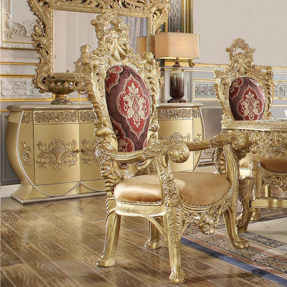 DN01472 Bernadette Arm Chair - Set of 2