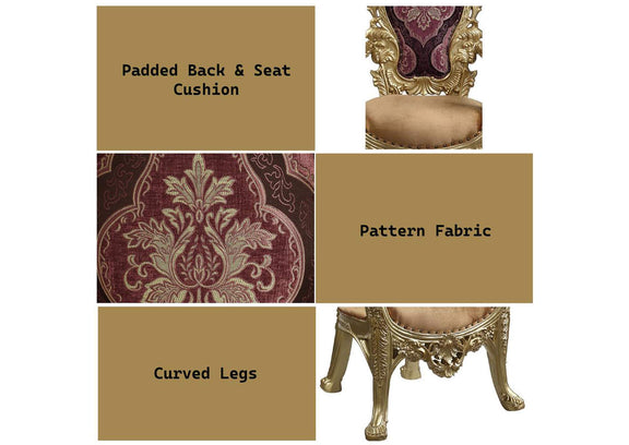 DN01472 Bernadette Arm Chair - Set of 2