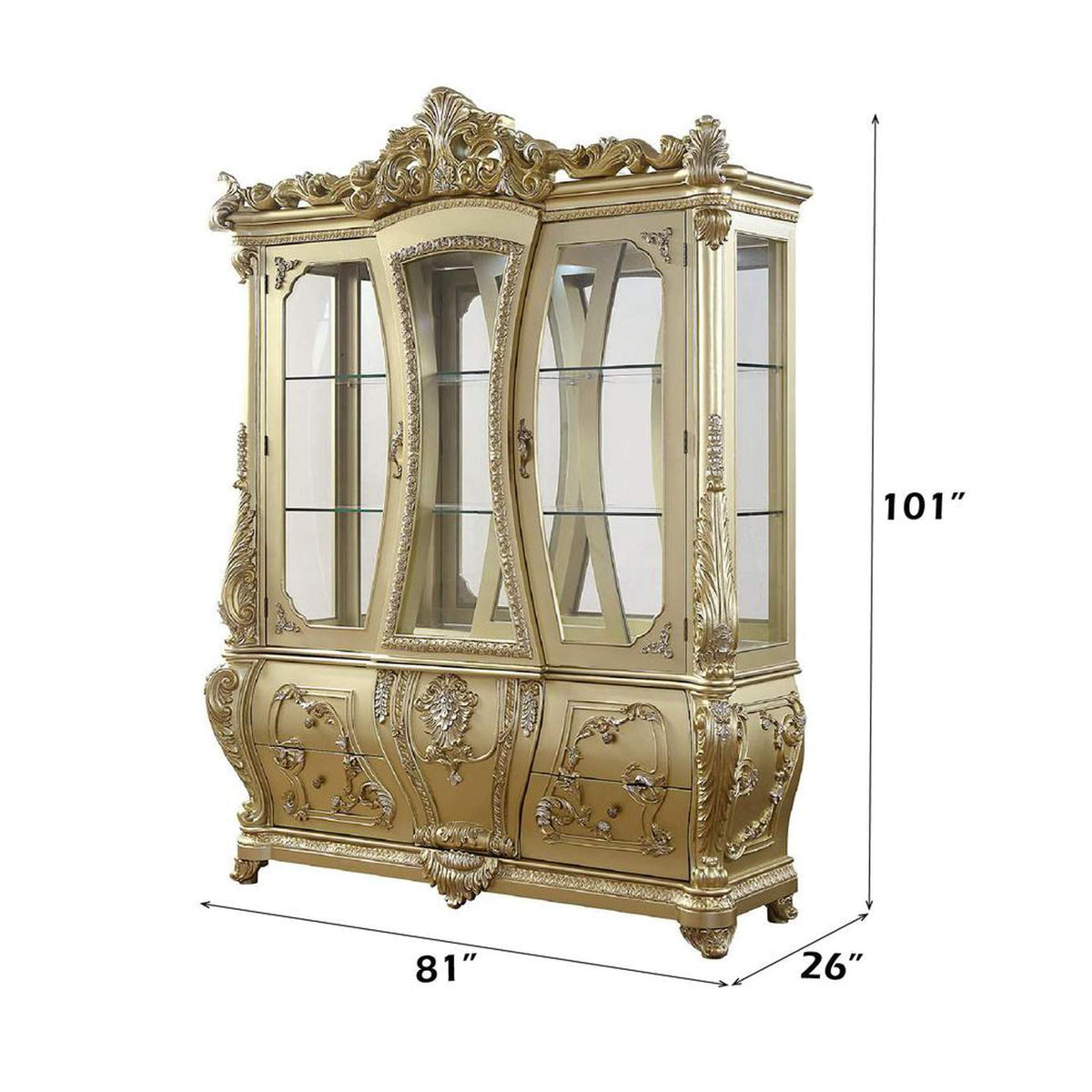 DN01485 Cabriole Curio