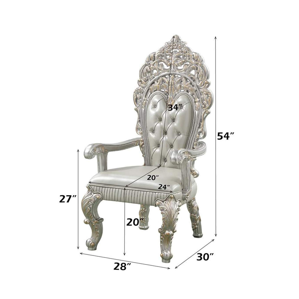 DN01496 Sandoval Arm Chair - Set of 2
