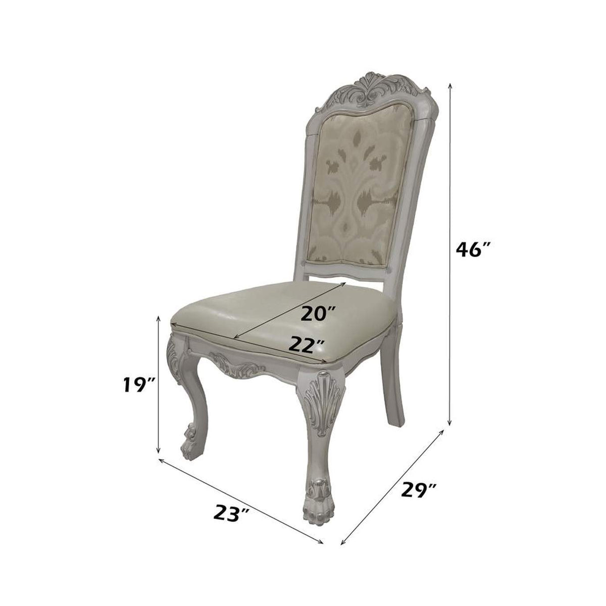 DN01696 Dresden Side Chair - Set of 2
