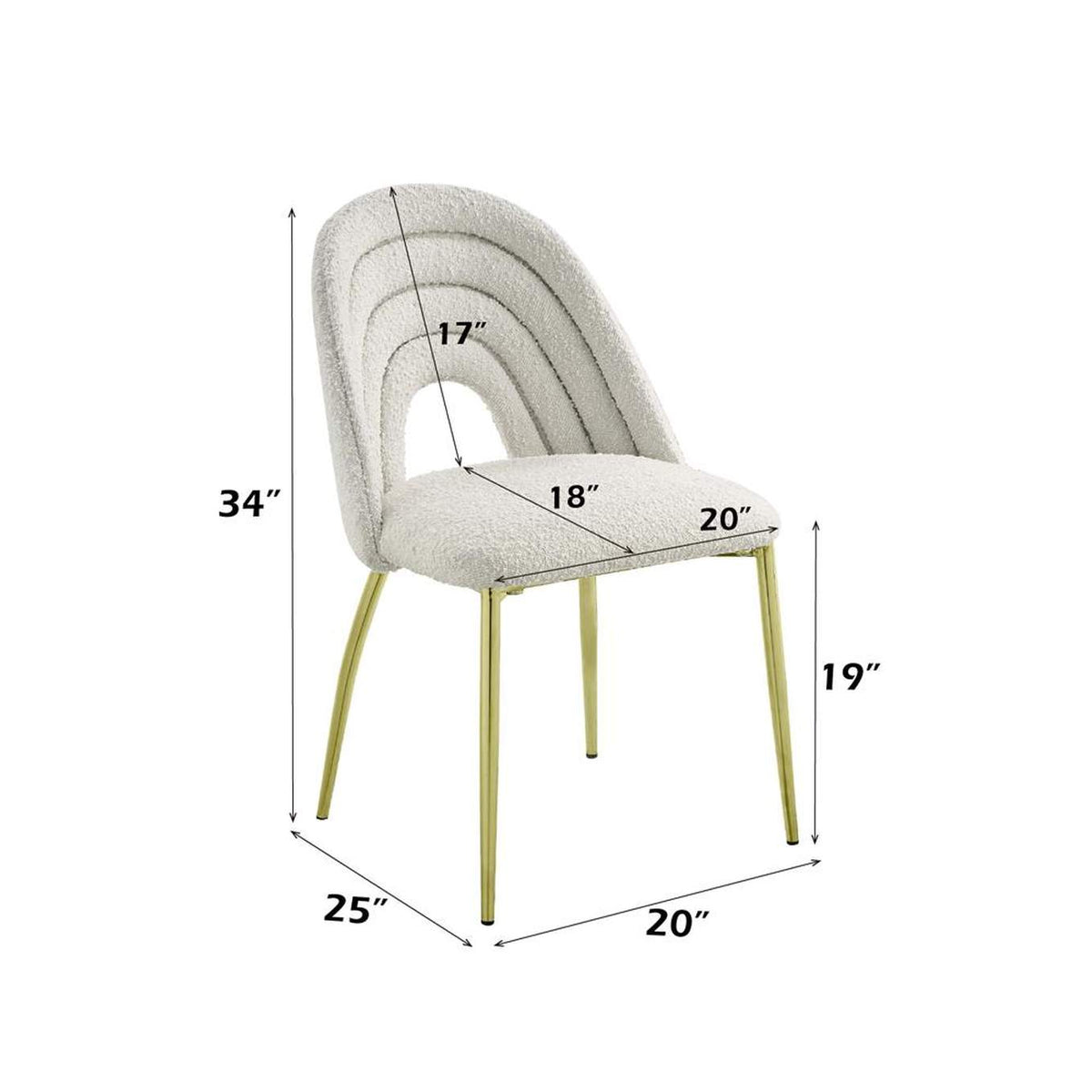 DN01953 Fadri Side Chair - Set of 2