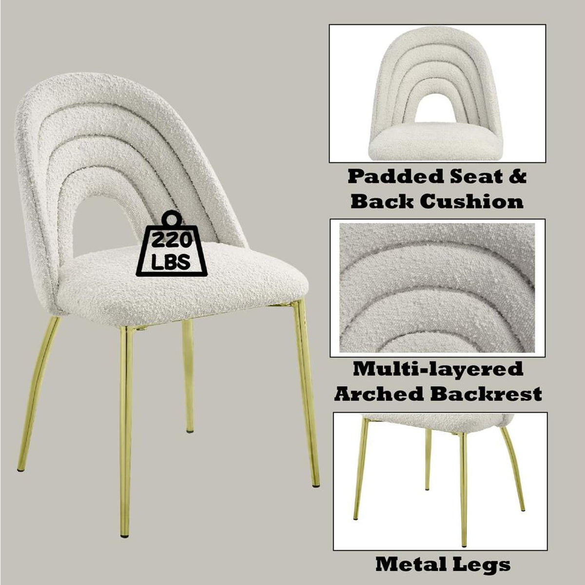 DN01953 Fadri Side Chair - Set of 2
