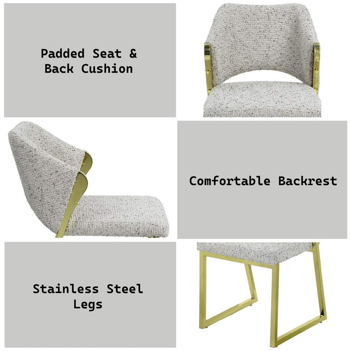DN02107 Galdesa Side Chair - Set-2